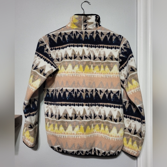 Patagonia Synchilla Snap-T Pullover Bandicoot Marrow Print Women's Size X-Small - Picture 6 of 8